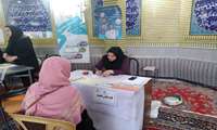 برپایی میز ارائه خدمات بهداشتی در منطقه خط چهارم حصار