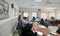 برگزاری کمیته درون بخشی هماهنگی بیماریهای تنفسی با محوریت کووید 19 و آنفلوانزا