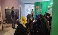 برپایی میز ارائه خدمات بهداشتی در سرای محلات و فرهنگسراها 