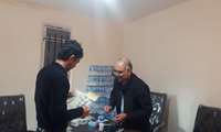 برپایی میز ارائه خدمات بهداشتی در امامزاده حیدر 