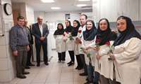 تقدیر رئیس مرکز بهداشت شرق کرج از کارکنان علوم آزمایشگاهی به مناسبت روز بزرگداشت حکیم جرجانی